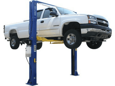 Atlas 9KOH Overhead 9,000 lbs. Capacity 2 Post Lift - Blue/Yellow Version