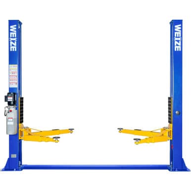 Weize 2-Post Automotive Lift – Professional 11,000lbs Garage Hoist
