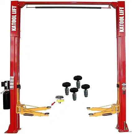 Katool KT-H100 Two-Post Overhead Lift – 10,000 lb Capacity