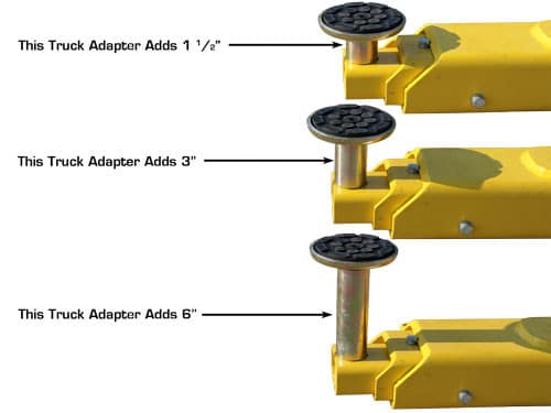 Atlas BP12000 12,000lbs 2-Post Bottom Plate Car Lift