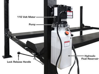 Apex 8 Hobbyist Four-Post Lift - ALI Certified