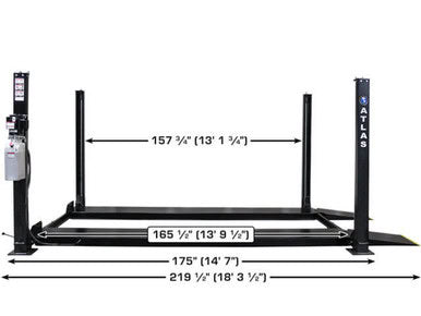 Apex 8 Hobbyist Four-Post Lift - ALI Certified