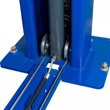 WEIZE PLA-1029 12,000lbs 2-Post Car Lift – Professional Garage Hoist