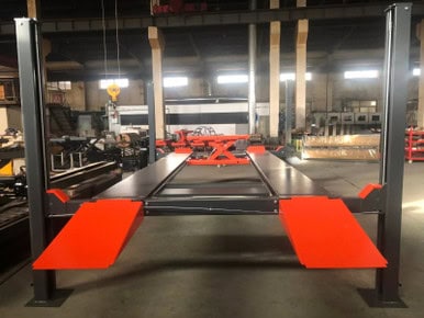 11000 Lbs Four Post Parking Lift 4-Post Auto Lift Garage Lift Storage